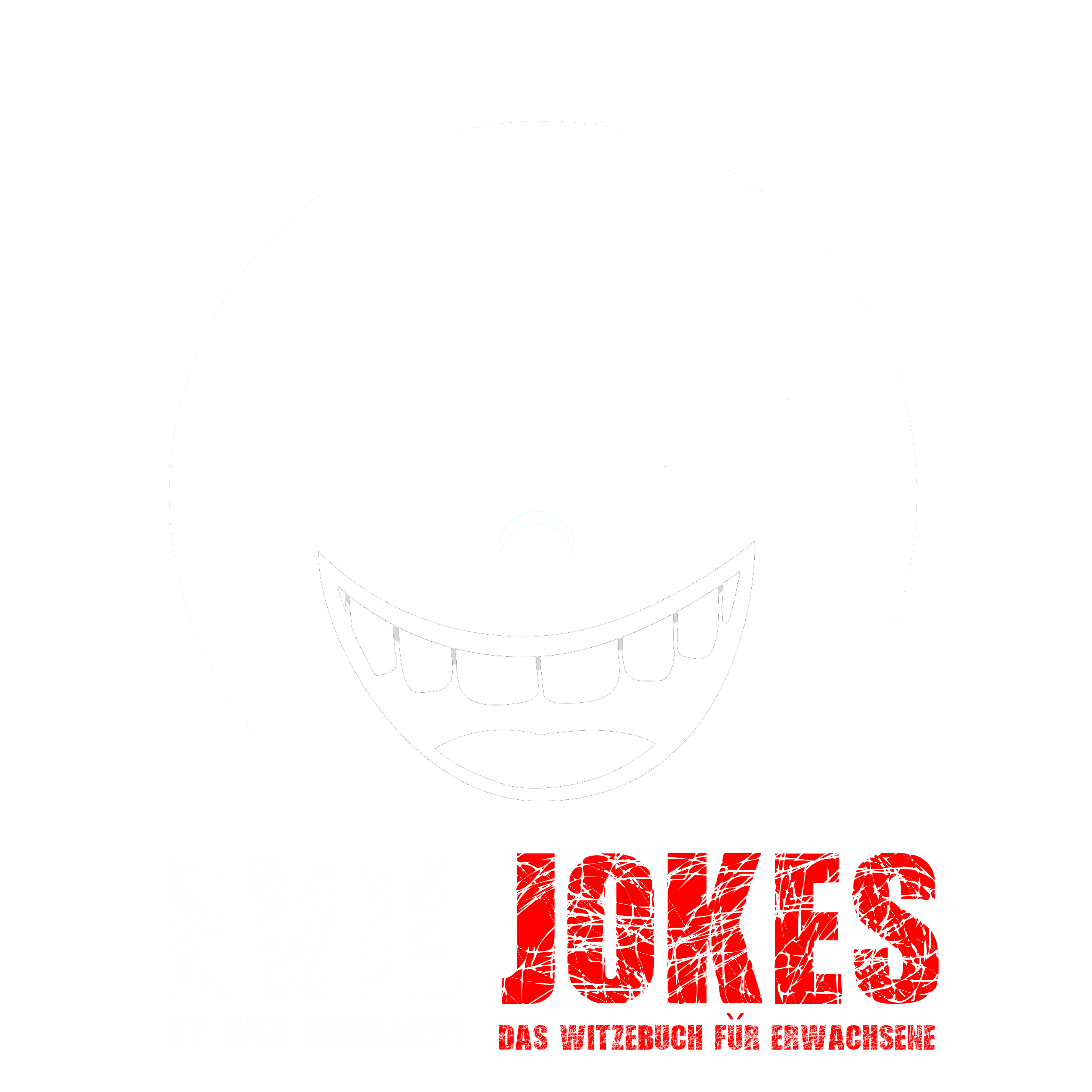 Evil Smile (Weiß) inkl. Schriftzug